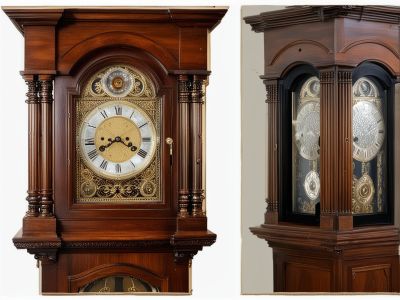 Grandfather clock after restoration - restored to original glory